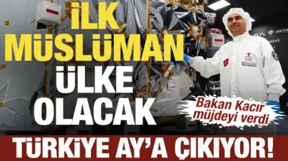 Türkiye Ay’a çıkıyor! Bakan Kacır müjdeyi verdi: İlk Müslüman ülke olacak