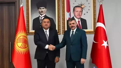 Türkiye ve Kırgızistan'dan güvenlikte dev adım: Sınır aşan suçlara karşı ortak kalkan