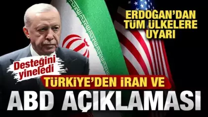 Türkiye'den son dakika ABD ve İran açıklaması! Erdoğan'dan tüm ülkelere uyarı