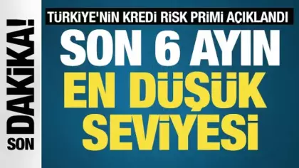 Türkiye'nin 5 yıllık kredi risk primi geriledi