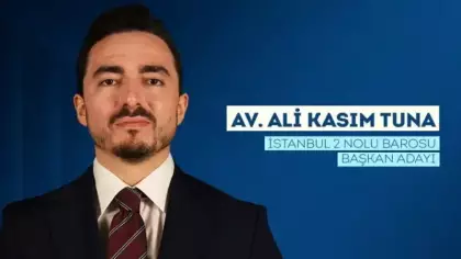 Türkiye’nin en genç baro başkanı adayı Av. Ali Kasım Tuna adaylığını açıkladı