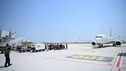 Türkiye’nin en genç havalimanı 2 yaşında! 2 yılda 10,57 milyon yolcuya hizmet verdi!