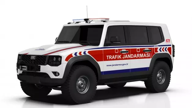 Türkiye'nin ilk yerli ve milli zırhlı SUV aracı TULGA 4x4 göreve başladı