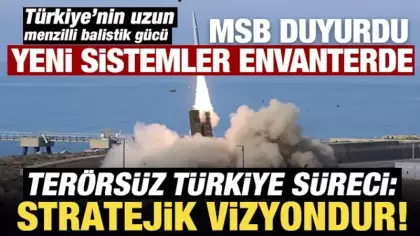 Türkiye’nin uzun menzilli balistik gücü... MSB duyurdu: TSK'ya yeni Tayfun sistemleri!