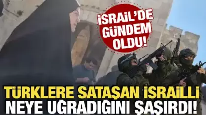 Türklere sataşan İsrailli neye uğradığını şaşırdı! İsrail'de gündem oldu