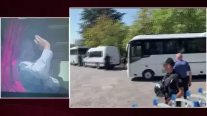 Tutuklanan Alihan Kuriş'in ilk görüntüleri