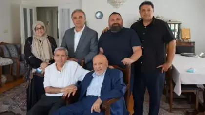 TYB İstanbul Şubesi’nden Hasan Aksay’a vefa ziyareti