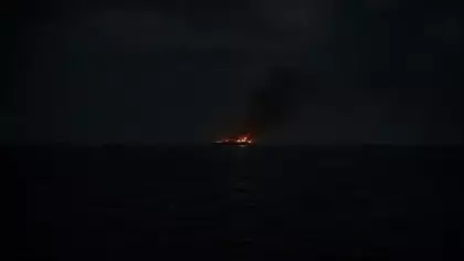 Umman açıklarında petrol tankeri vuruldu