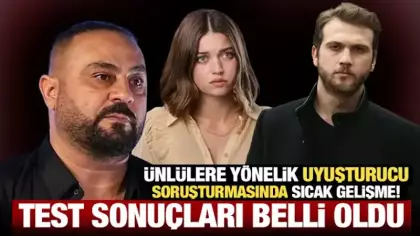 Ünlülere yönelik uyuşturucu soruşturmasında sıcak gelişme! Test sonuçları pozitif çıktı