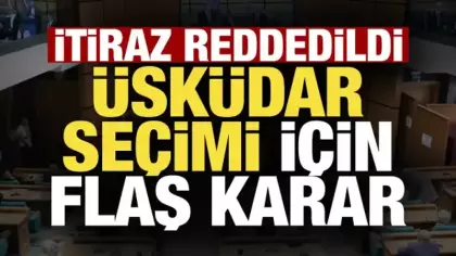 Üsküdar’da başkanvekilliği seçimi yenilenecek