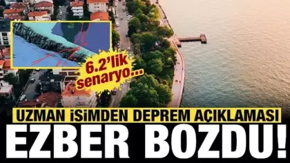 Üşümezsoy'dan 6.2'lik deprem senaryosu yorumu: Ezberleri bozdu!