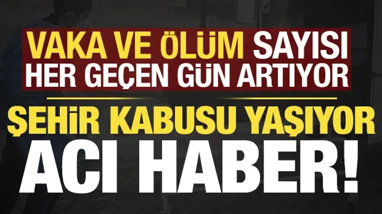 Vaka ve ölü sayısı her geçen gün artıyor! Şehirden bir acı haber daha...