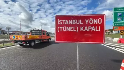 Valilik duyurdu: Anadolu Otoyolu İstanbul istikameti trafiğe kapatılıyor!
