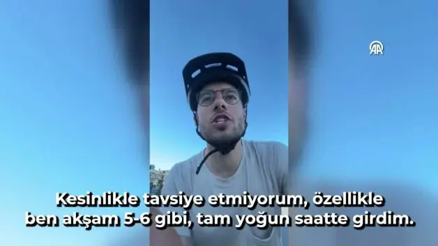 Vize vermediler, Milano'dan Tokyo'ya bisikletle yola çıktı: Düzce’de mola verdi