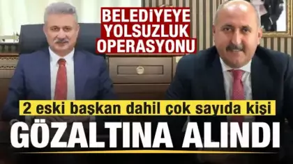 Yahşihan Belediyesine operasyon! 2 eski başkan dahil çok sayıda gözaltı kararı