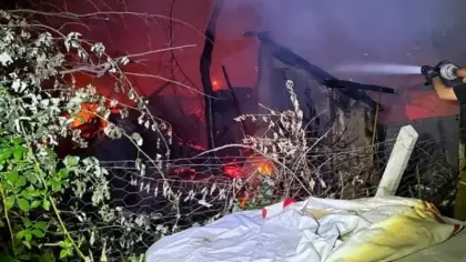 Yanan barakada mahsur kalan 60 yaşındaki adam hayatını kaybetti