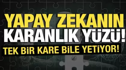 Yapay zekânın karanlık yüzü: Tek bir kare bile yetiyor