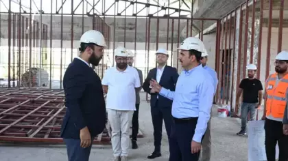 Yıl sonu müjdesi Başkan Altay’dan geldi: Lise Medeniyet Akademisi’nde inşaat yükseliyor
