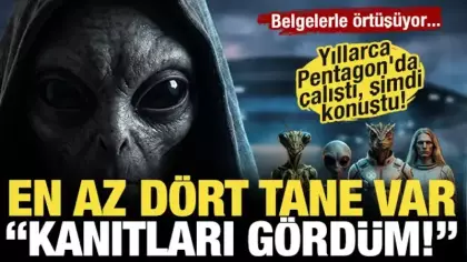 Yıllarca Pentagon'da çalıştı, şimdi konuştu: 'En az dört tane var, kanıtları dördüm!'