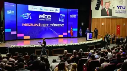 YTÜ'de “İş’te Yapay Zeka” mezuniyet töreni düzenlendi! Bakan Kacır önemli mesajlar verdi
