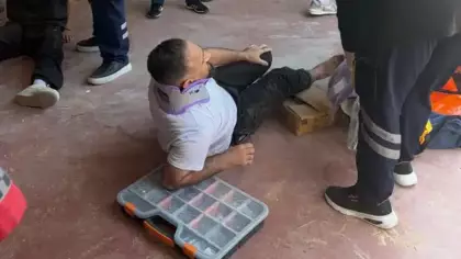 Yük asansörünün halatı koptu; 6 işçi yaralandı