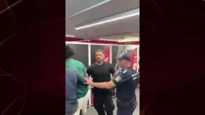 Yunan derbisinde skandal görüntüler: Maç bitti yumruklar konuştu!