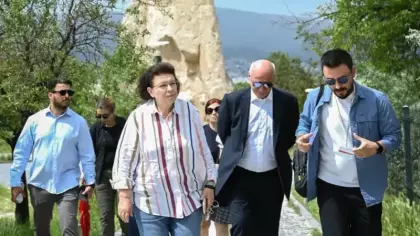 Yunanistan Kültür Bakanı Kapadokya'yı gezdi