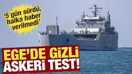 Yunanistan ve İsrail'den Ege'de gizli askeri test! 'Halka haber verilmedi'