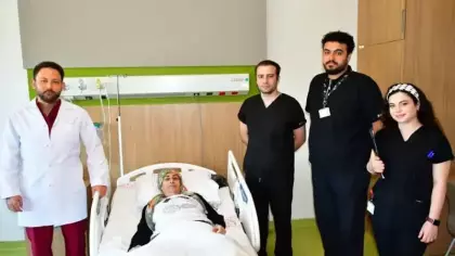Yürüyemez hale gelmişti: Karnından tam 20 kilogramlık kitle çıkarıldı
