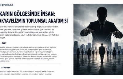 Toplumsal Güveni Tehdit Eden Sessiz Güç: Makyavelizmin İnsan İlişkilerindeki Yükselişi - Prof. Dr. Kürşat Şahin YILDIRIMER
