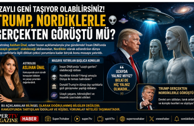 “Uzaylı Geni Taşıyor Olabiliriz” İddiası Gündemde: Trump, Nordiklerle Gerçekten Görüştü mü?